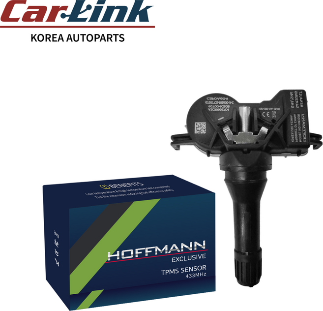 르노삼성 QM6 공기압 센서 TPMS 벨브 타이어 40700-4CB0B 407004CB0B, 블랙, 1개