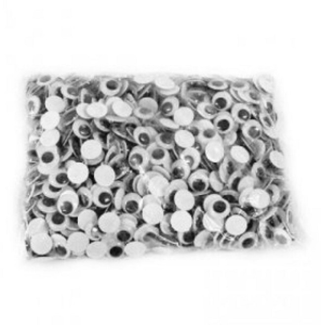 눈알 대포장(4mm-30mm)선택/인형 눈알/스티커눈알, 18mm