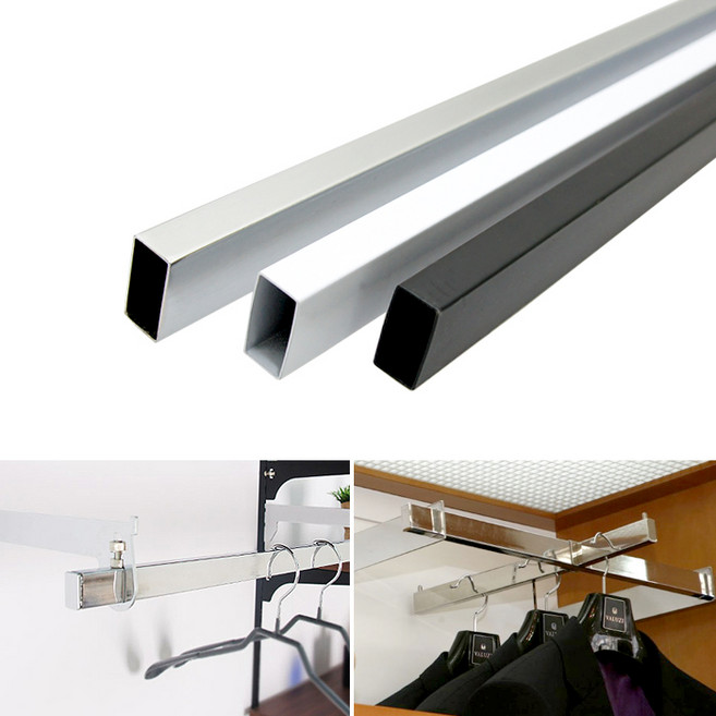 15x30mm 각파이프(1EA) 600~3000mm 찬넬선반 벽선반 인테리어선반 찬넬부속 서재 드레스룸 매장