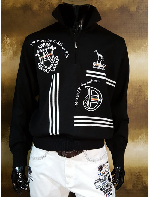 건달몰 A/P최고급자크카라자수캐릭니트티(한정판)/소장판/초대박상품/카라티셔츠/긴팔티/멋진스타일/중년골프티/맨투맨/골프의류/남성패션/아빠선물/건달몰골프웨어