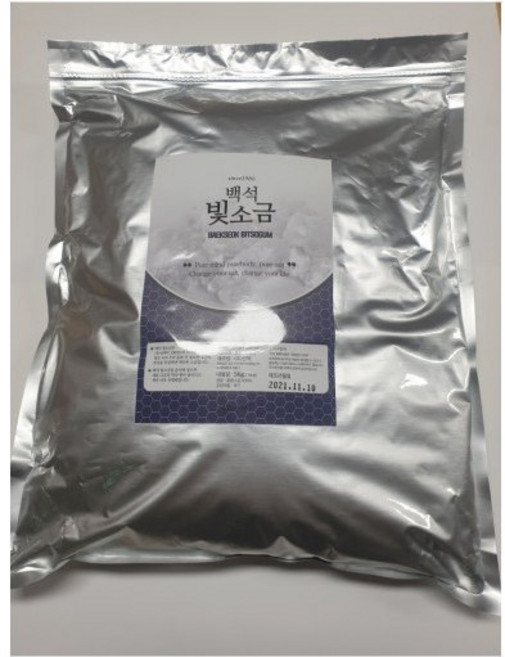 [설날맞이 할인행사] 백석빛소금 반찬용5kg, 1개, 5kg