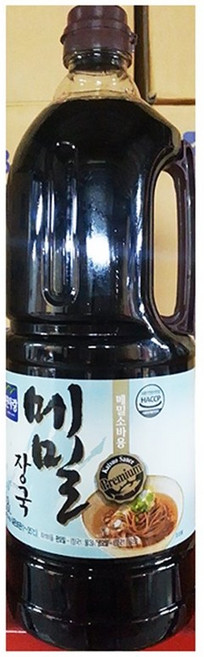 면사랑 [면사랑] 메밀소스 (면사랑 1.8L) X 6, 1.8L, 1개