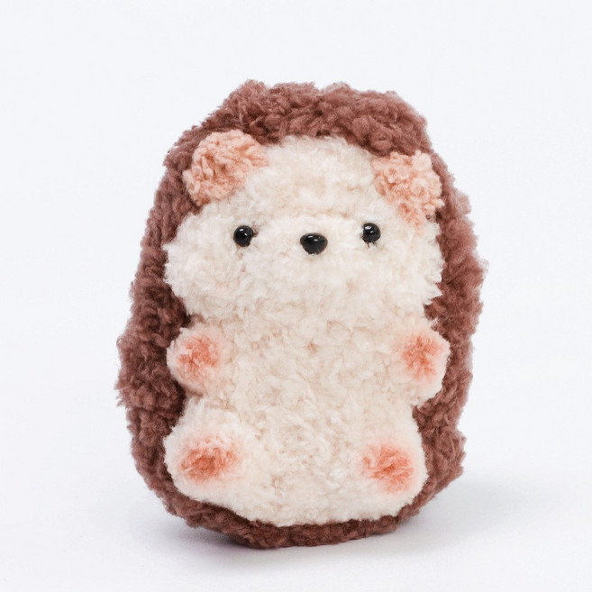 오꿈 모루인형만들기 공예용 모루재료KIT 철사 부자재 올인원패키지 고슴도치 외, 01 고슴도치, 1개