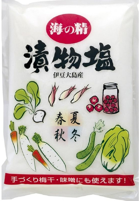 우미노세이 海の精 절임용 소금 1.5kg, 1g, 1개