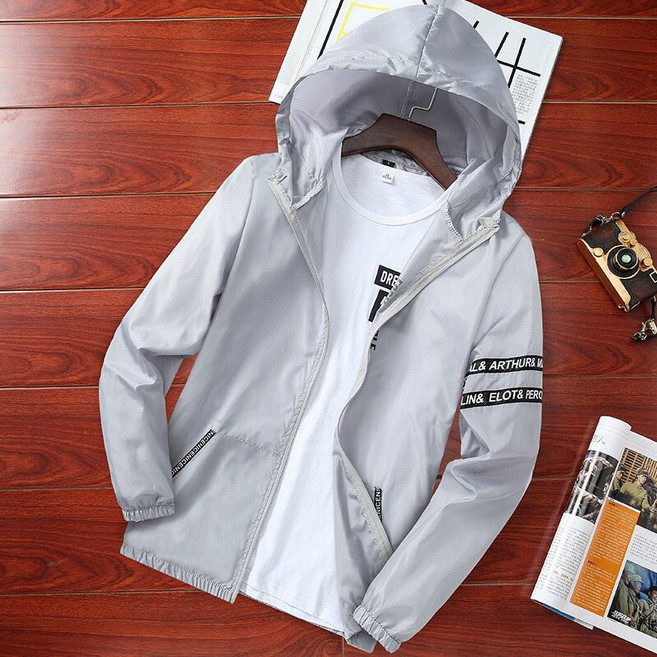 休閑外套 男生薄 涼感透氣防曬