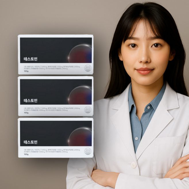 셀로비스 테스토민 5종 배합 남성 활력 스태미나 환, 3개, 100g