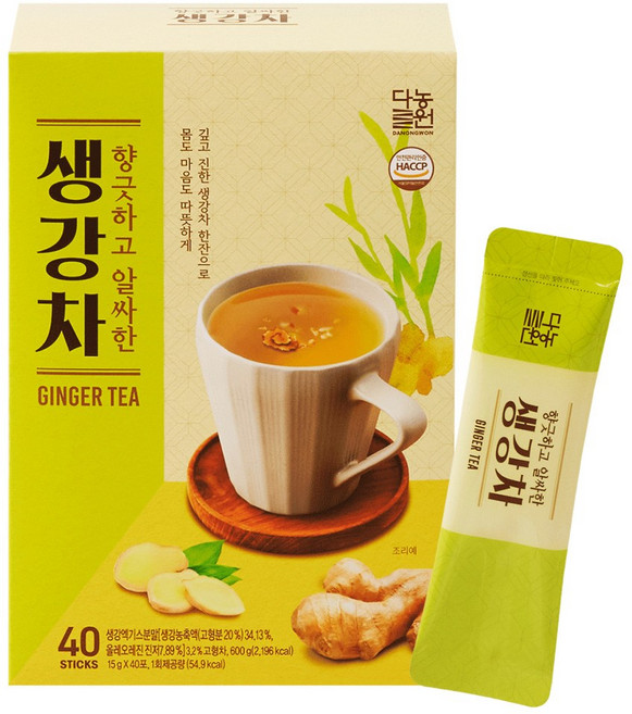 다농원 생강차, 15g, 40개입, 1개