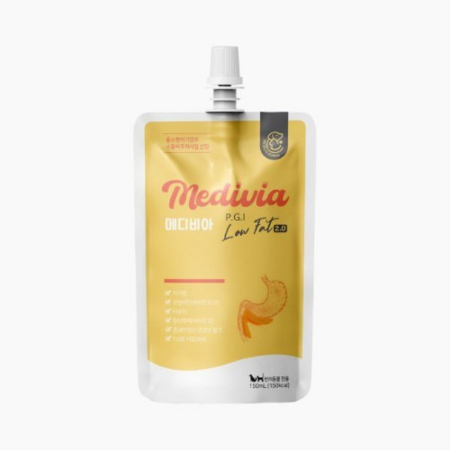 메디비아 로우팻 150ml 소화기질환 췌장염 저지방 액상유동식, 1개