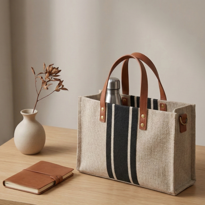 글램리즈 데일리 여성 캔버스 쇼퍼백 가방