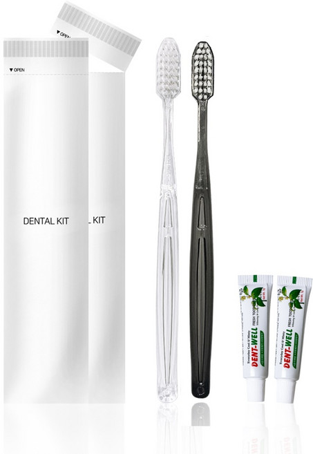 일회용 여행용 칫솔치약세트 50개