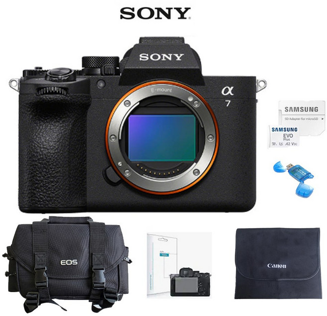 SONY A7M5 (ILCE-7M5) BODY 렌즈미포함, 256G+가방+포켓융+크리닝킷+리더기패키지