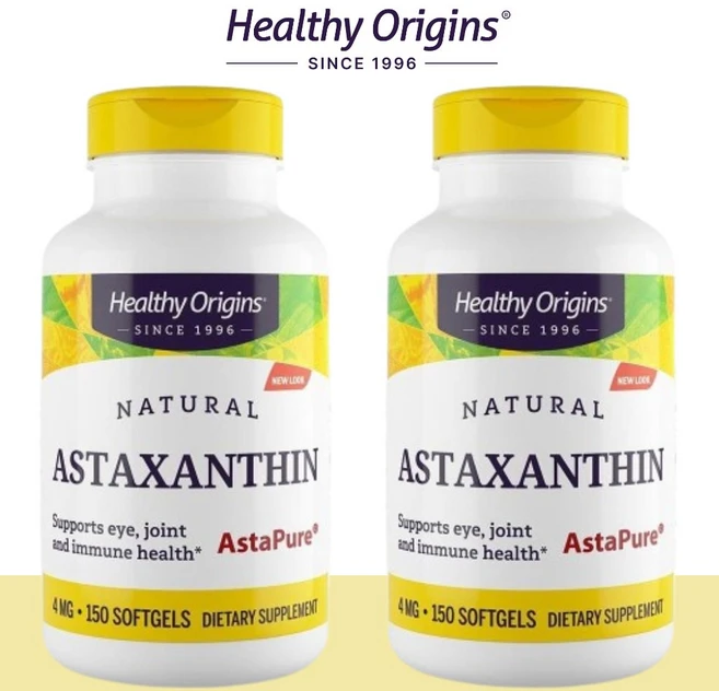 헬시오리진 아스타퓨어 아스타잔틴 아스타크산틴 4mg 150정 Astaxanthin 2개 - 쿠팡