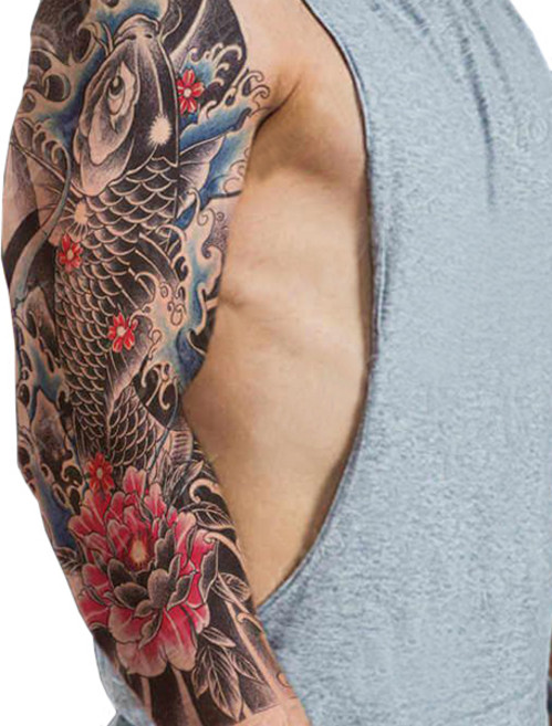 지엠리빙 긴팔 타투스티커, TQB-130, 4개