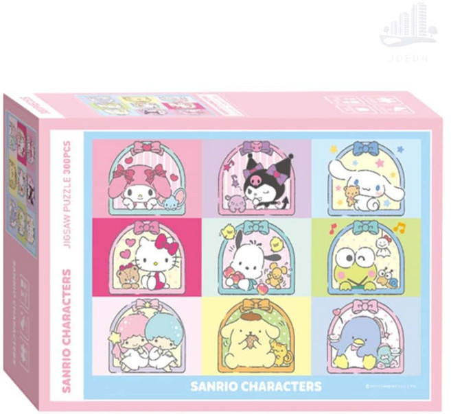 조은 산리오 미니퍼즐 직소퍼즐 창문 애니퍼즐