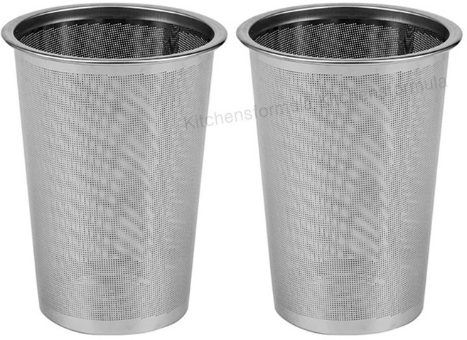 리모 304 스텐 티 차거름망 필터, 2개