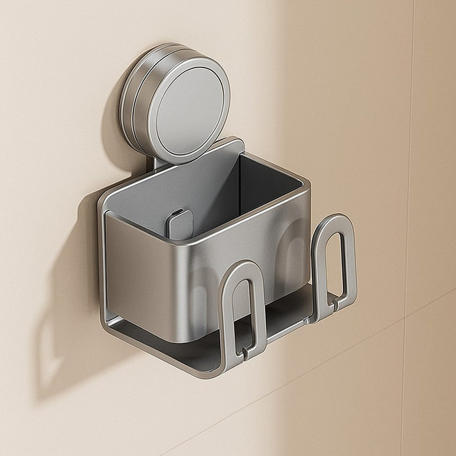 붙였다 떼었다 블라제스 강력 흡착 진공 칫솔 걸이, 1개, 2구