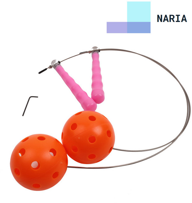 트레이닝 볼 줄넘기 국내생산 와이어, 1개