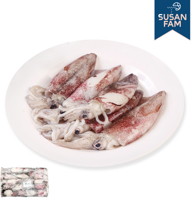 냉동 꼴뚜기 1.8kg 인도산 호래기 호레기 급랭 한치 숙회