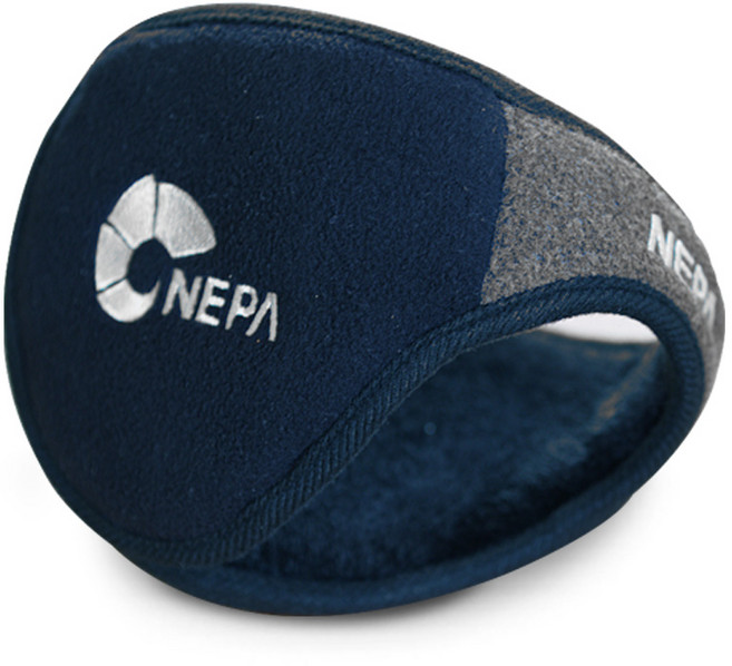 네파 Safety 듀오 방한 귀마개, 네이비&그레이 혼합, 1개