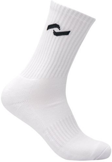 나인티플러스 엘리트 트레이닝 하프삭스 12013 운동용 축구양말, 화이트