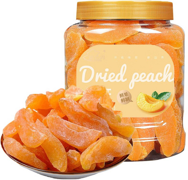 말린 황도 복숭아 정과, 2개, 400g