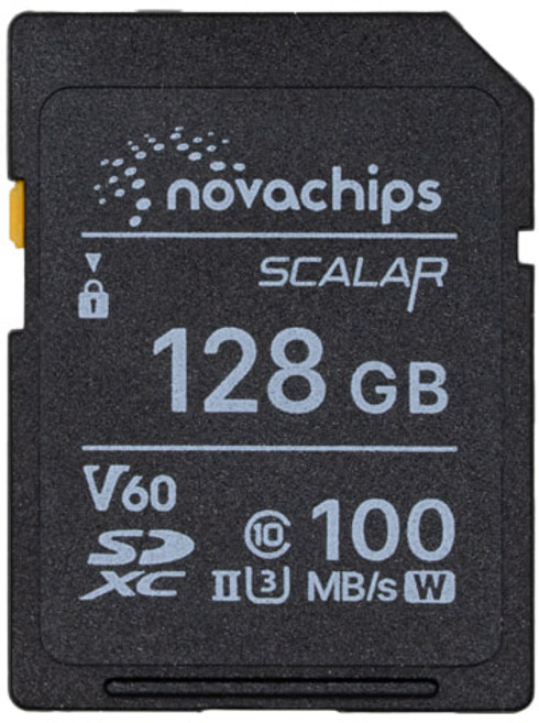 노바칩스 NP467C128GTX4 SCALAR SDX V60 UHS-II 128GB, 1개