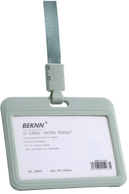 BEKNN 識別證套 可放雙卡卡片套