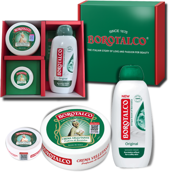 보로탈코 바디크림 150ml+30ml + 샤워크림 250ml 정품인증 패키지세트, 1세트