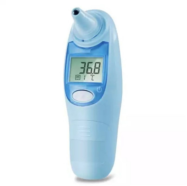 快速測量耳溫槍 操作簡單 液晶顯示 輕巧便攜, 1個