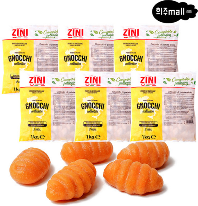 희주몰 지니 고구마뇨끼 1kg x 여섯봉, 1개, 6kg