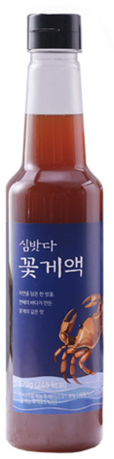 심밧다 꽃게액 만능 감칠맛소스, 1개, 670ml