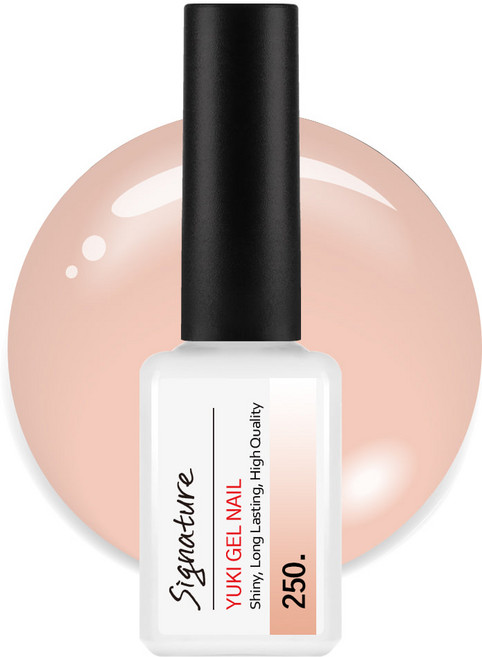 유키 시그니처 젤네일, 250호 브리즈피그, 7g, 1개