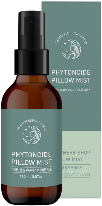 신제품출시 행복한수면 편안한숙면 꿀잠 아로마 필로우 미스트, 1개, 150ml, 피톤치드