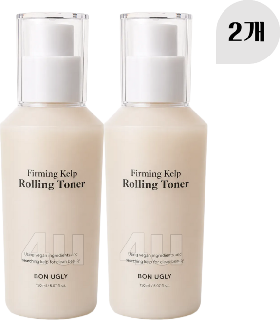 본어글리 퍼밍 켈프 롤링 수분 토너, 150ml, 2개