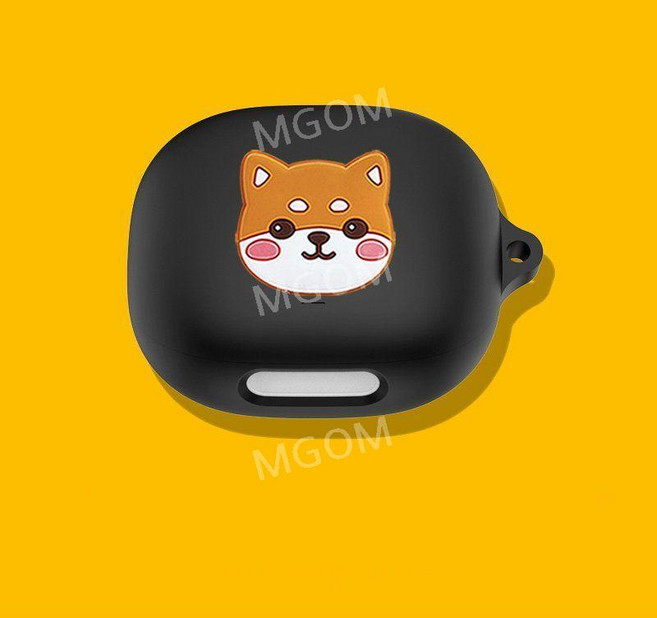 리버티4프로 케이스 호환 이어폰 Liberty4 Pro 커버 보호 사운드코어 Soundcore, 리버티4 프로, 블랙 시바견