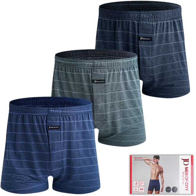 제임스딘 빅사이즈 편안한 신축성 트렁크 3매입