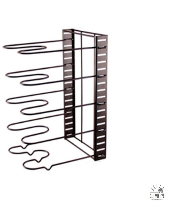 [든해랩] 도마거치대 5단 후라이팬 정리대