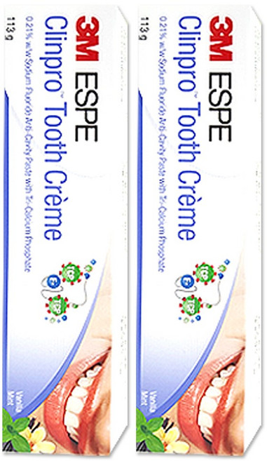 3M 클린프로_바닐라민트 치약, 2개, 113g, 1개입