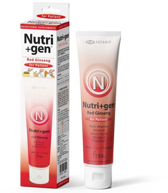 뉴트리플러스젠 강아지 고양이 튜브형 액상 홍삼 면역 유산균 헤어볼 영양제 3종 택1, 면역/항산화, 120.5g, 1개