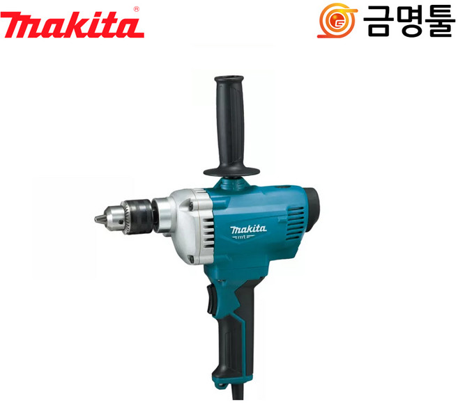 마끼다 M6200B 믹서드릴 800W M6200M후속 13mm드릴척 D-13동급 교반기 시멘트혼합, 1개