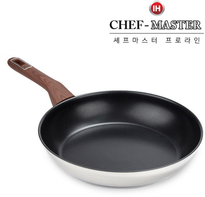 티타늄코팅 통3중바닥 스텐 프라이팬 28cm, 1개
