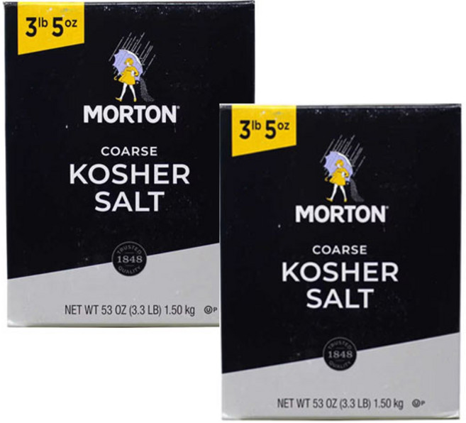 몰튼솔트 코어스 솔트, 1.36kg, 2개