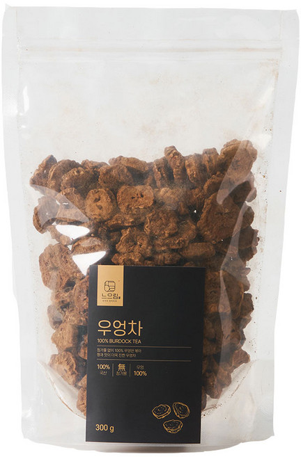 느으림 건강하게 두번 볶은 국산 우엉차, 1개, 1개입, 300g