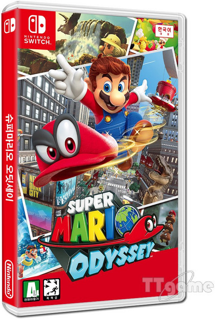 닌텐도 스위치 슈퍼마리오 오디세이 한글판