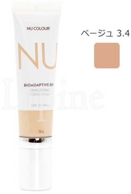 뉴스킨 Nuskin 뉴컬러 바이오 어댑티브 BB+ 파운데이션, 1개, 30g, 3.4 베이지