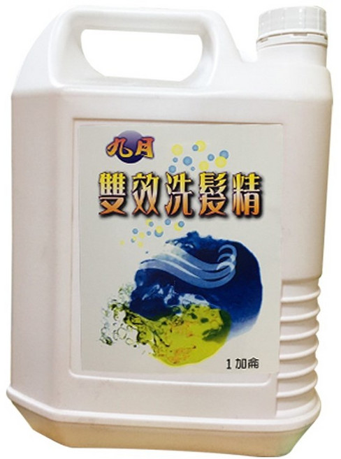 九月 雙效洗髮精 綠茶香味, 1件, 4L