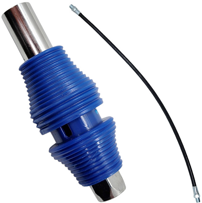 구리스주입기 구리스건 원터치 퀵 커플러 니플 슬라이드 고무굿찌 500mm 세트, 1세트