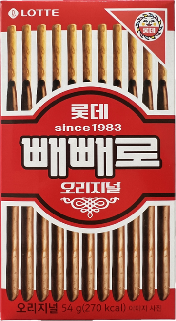 롯데웰푸드 빼빼로 레트로 오리지널, 54g, 1개