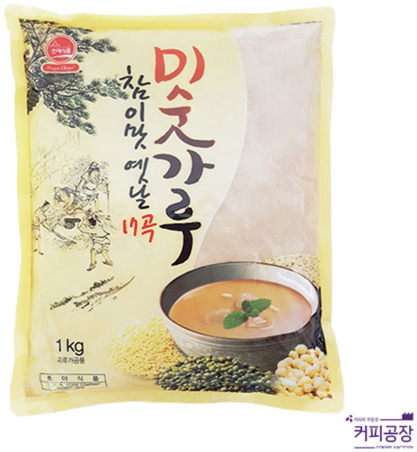 참이맛 17곡 미숫가루 1kg 초야식품 아침식사