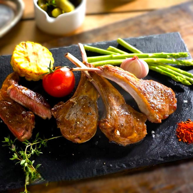 고메프리미엄 양갈비 램 프렌치랙(시즈닝 3종), 250g, 5세트